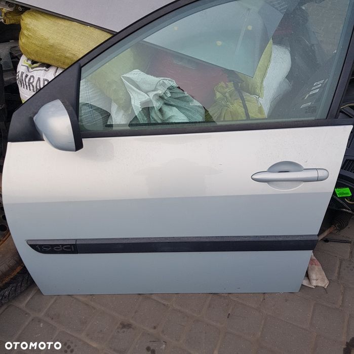 Drzwi przednie lewe renault Megan 2 lakier mv632 kompletne bez korozji - 1