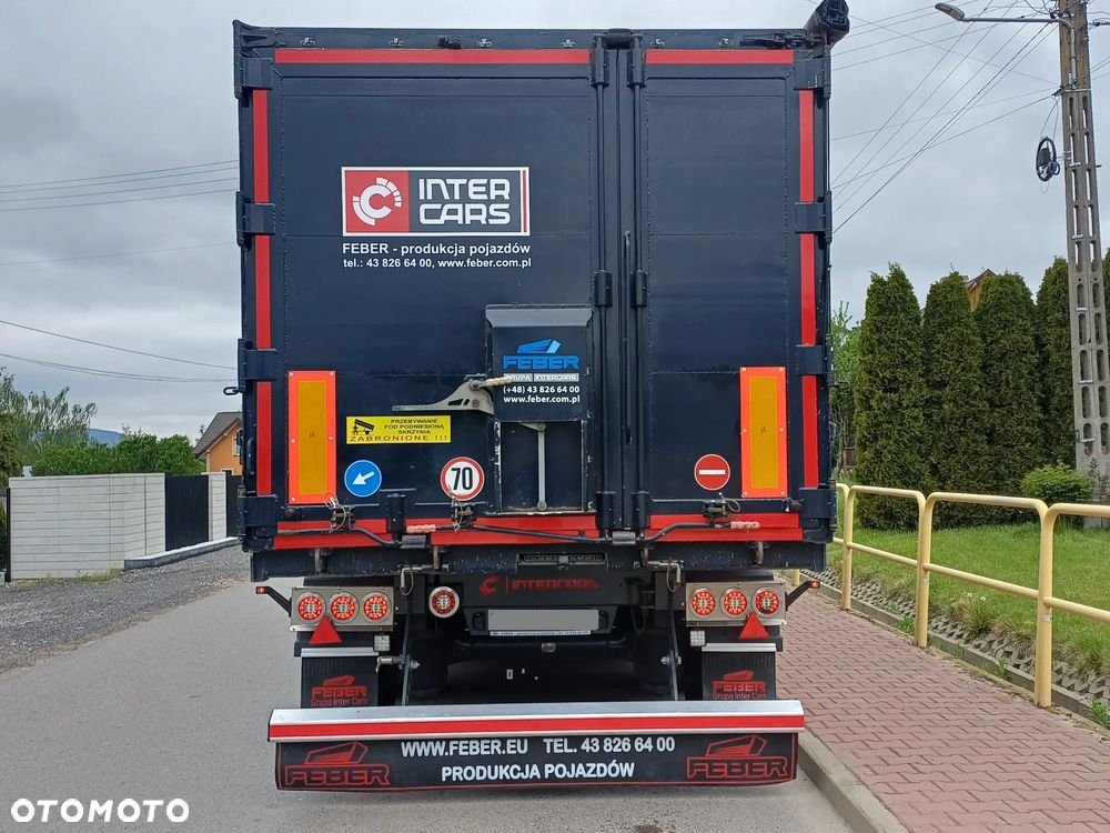 Feber Inter Cars Naczepa Wywrotka  Feber Intercars 2020/2021   Poj, 46 m3 ,Klapo -drzwi, Waga 5880 k - 4