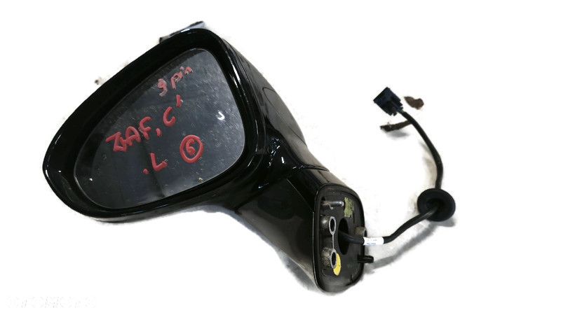 OPEL ZAFIRA C 12r LUSTERKO ELEKTRYCZNE LEWE EUROPA Z177 ASYSTENT 9PIN - 1