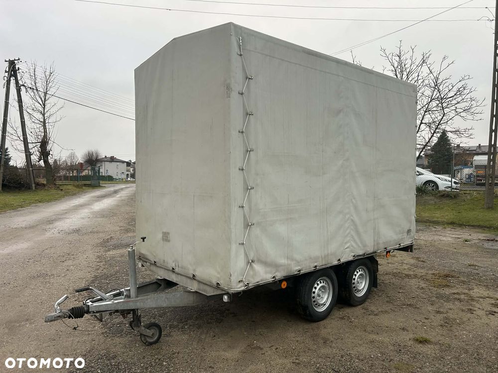 Hapert DL 2000 kg przyczepa plandeka wysoka - 3