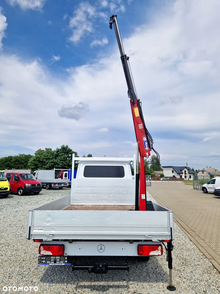 Mercedes-Benz SPRINTER 2,2 CDI 163 KONNA DOKA BRYGADÓWKA 7 OSOBOWA HDS HIAB HANDY 830KG KLIMATRONIK WEBASTO SKRZYNIA 3.5 M GWARANCJA - 34