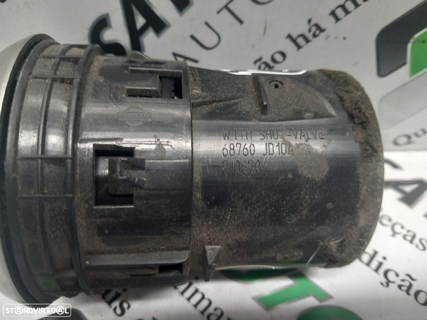 Grelha / Difusor Sofagem Nissan Qashqai / Qashqai +2 I (J10, Nj10, Jj1 - 5