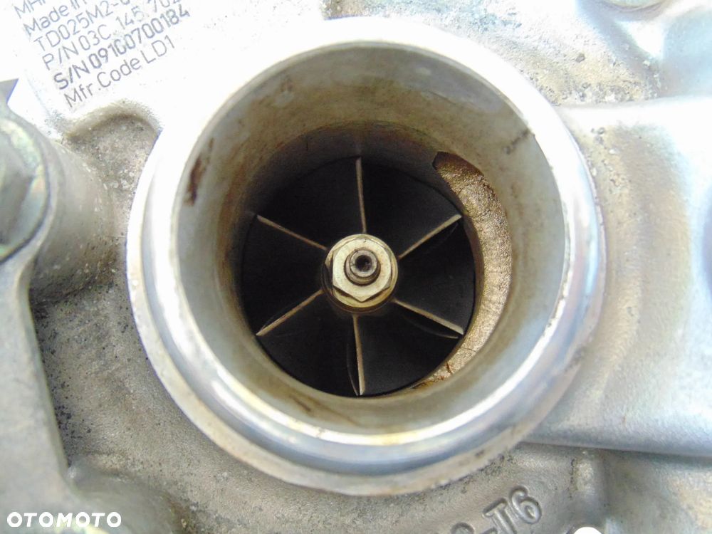 Turbina turbosprężarka 03C145702C VW Volkswagen Golf V Touran I Passat B6 Scirocco Tiguan I CAX benzyna 1.4 TSI - 15