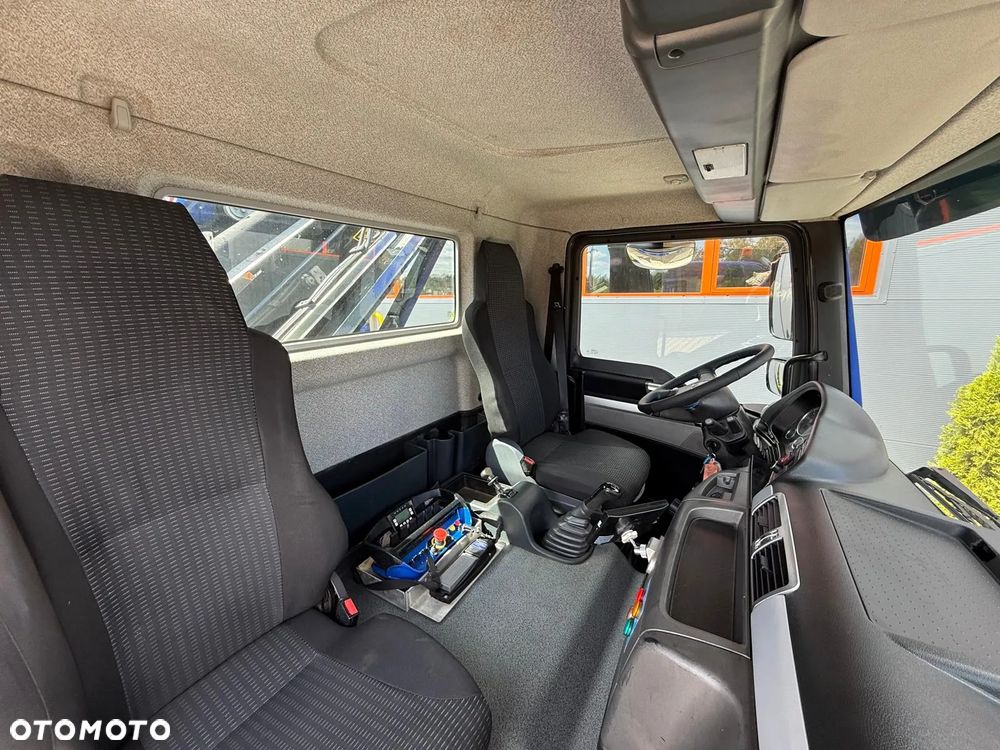 MAN TGM TGL TGS 18.250 E6 //skrzyniowy z HDS // 4x2 // żuraw HMF 1420 K2 HDS dzwig kran crane budowlanka - 32