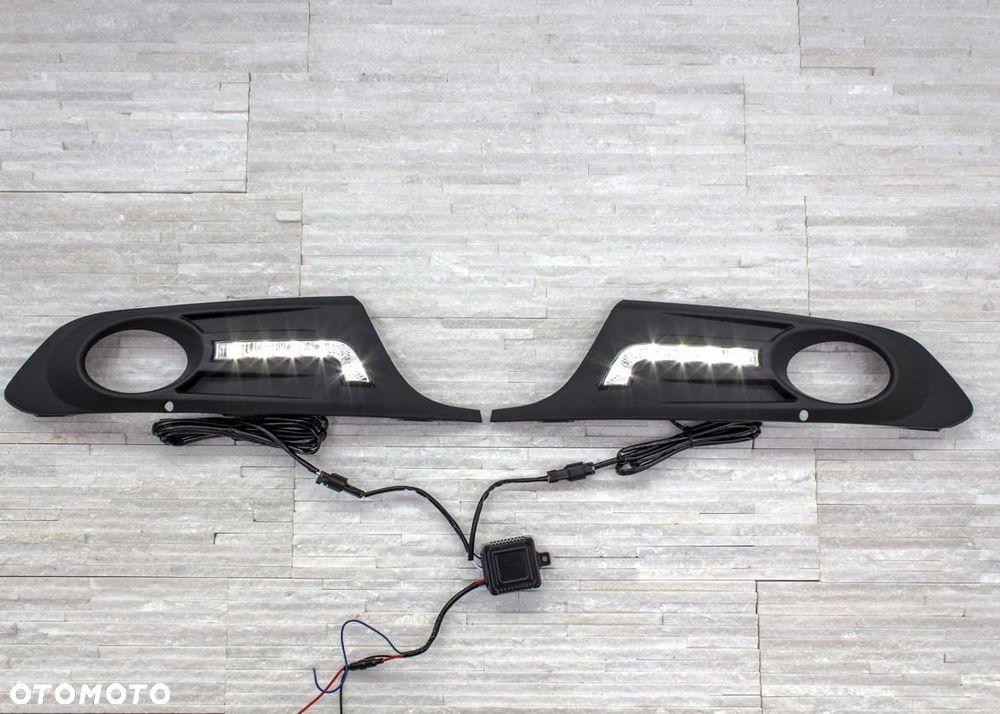 volkswagen jetta iv 2011-2015 światła do jazdy dziennej drl led - 6