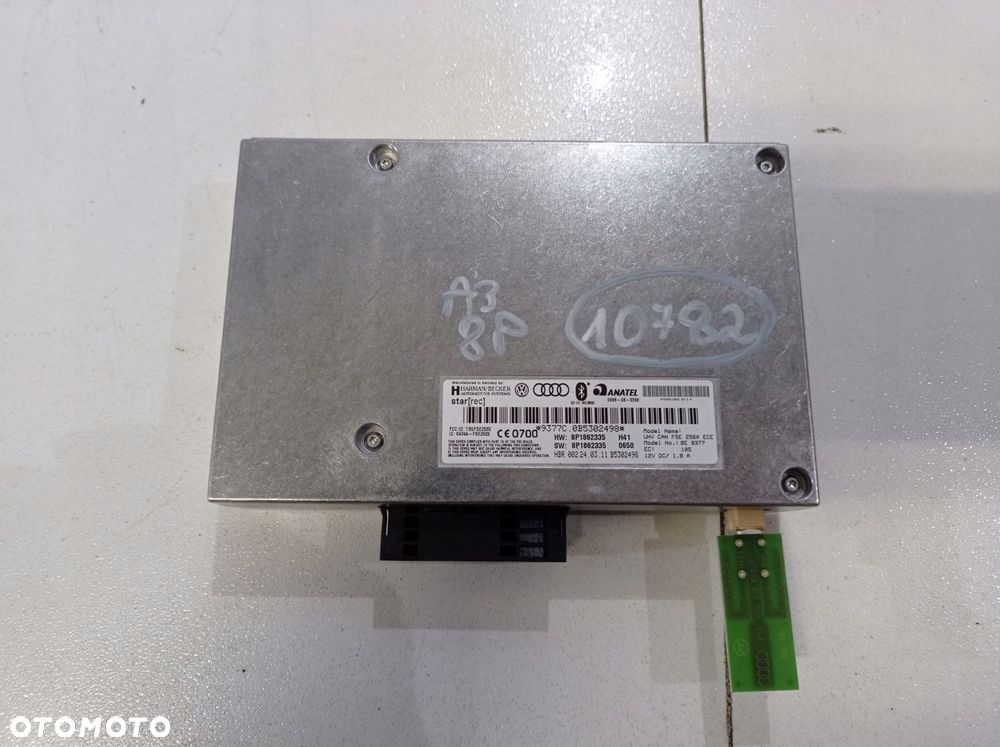 AUDI A3 8P LIFT MODUŁ BLUETOOTH 8p1862335 - 1