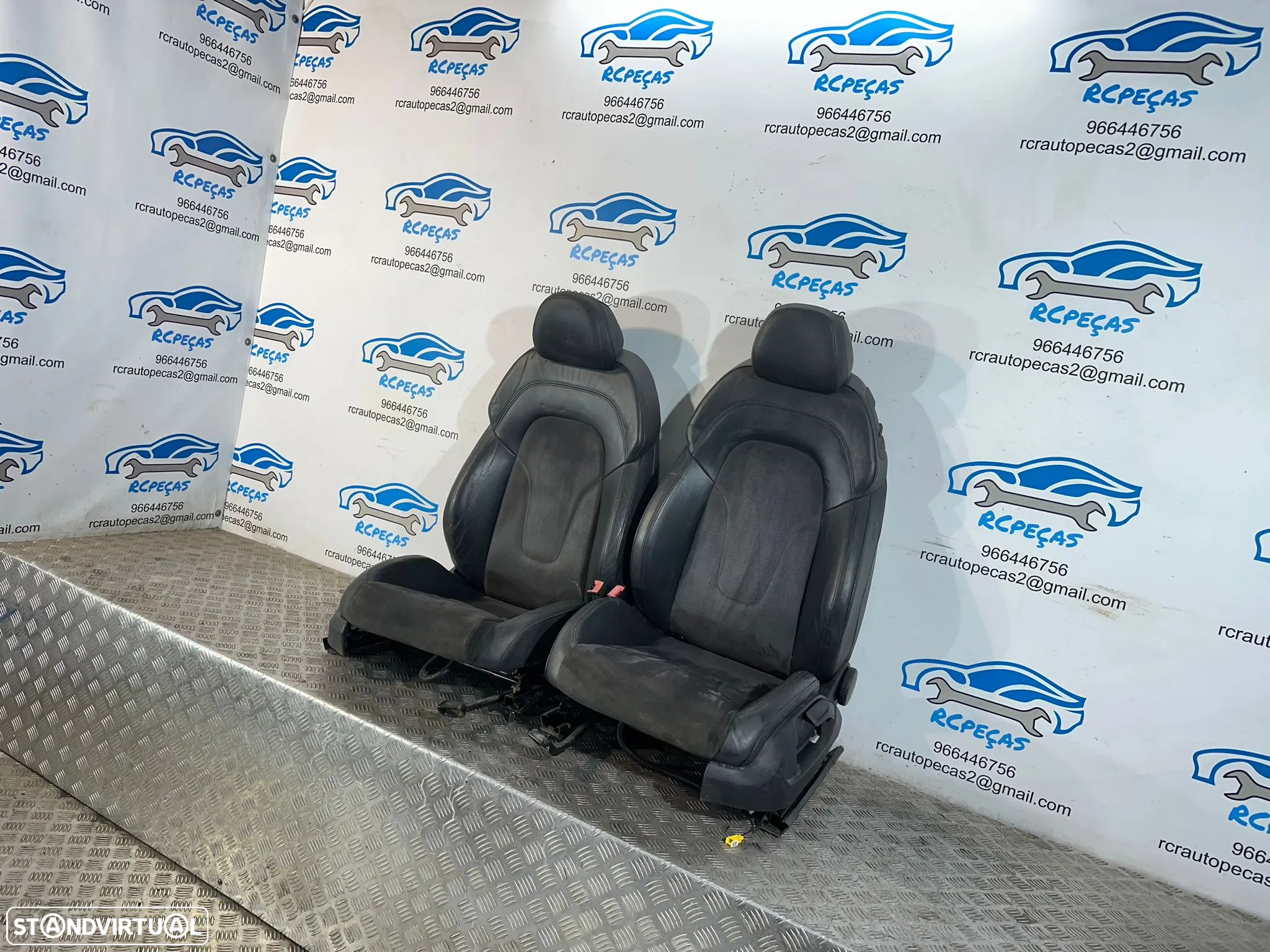 .Conjunto Bancos Originais S-Line Audi TT 8J Pele Alcantara 2006 - 2014 - 9