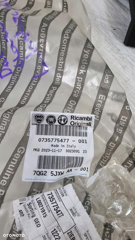 NAKŁADKA BŁOTNIKA FIAT DUCATO 14- PRZÓD LEWA 0735775477 NOWA ORYGINAŁ - 7