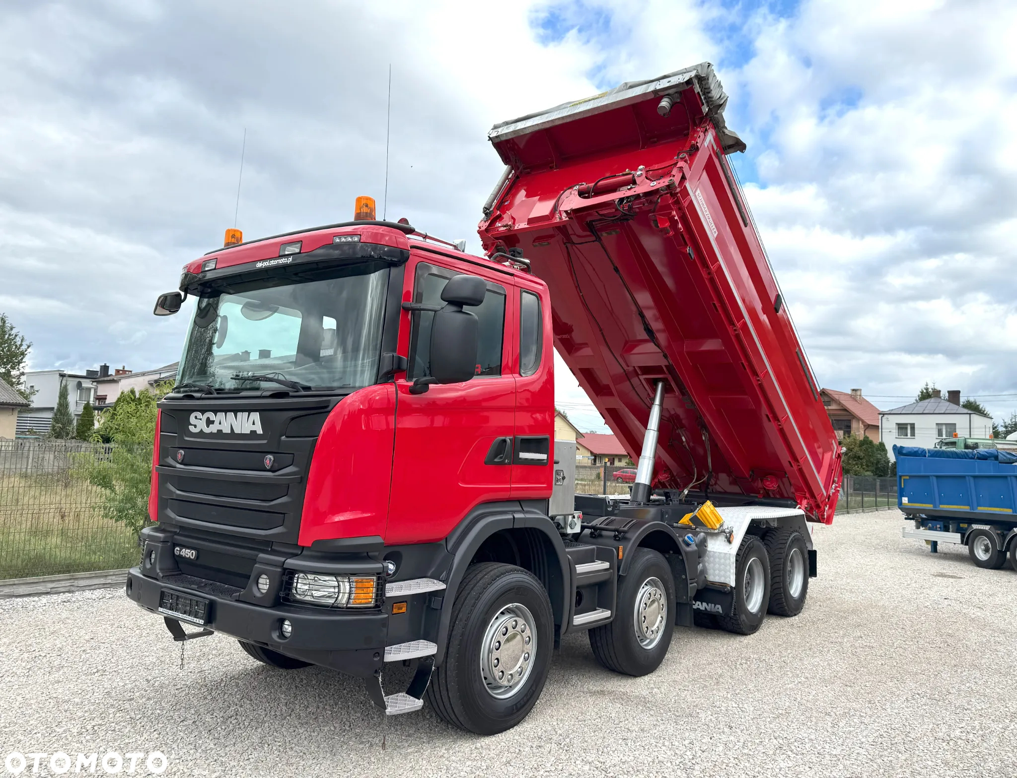 Scania G450 - BEZ EGR, 8x4, WYWROTKA - BORDMATIC - 6