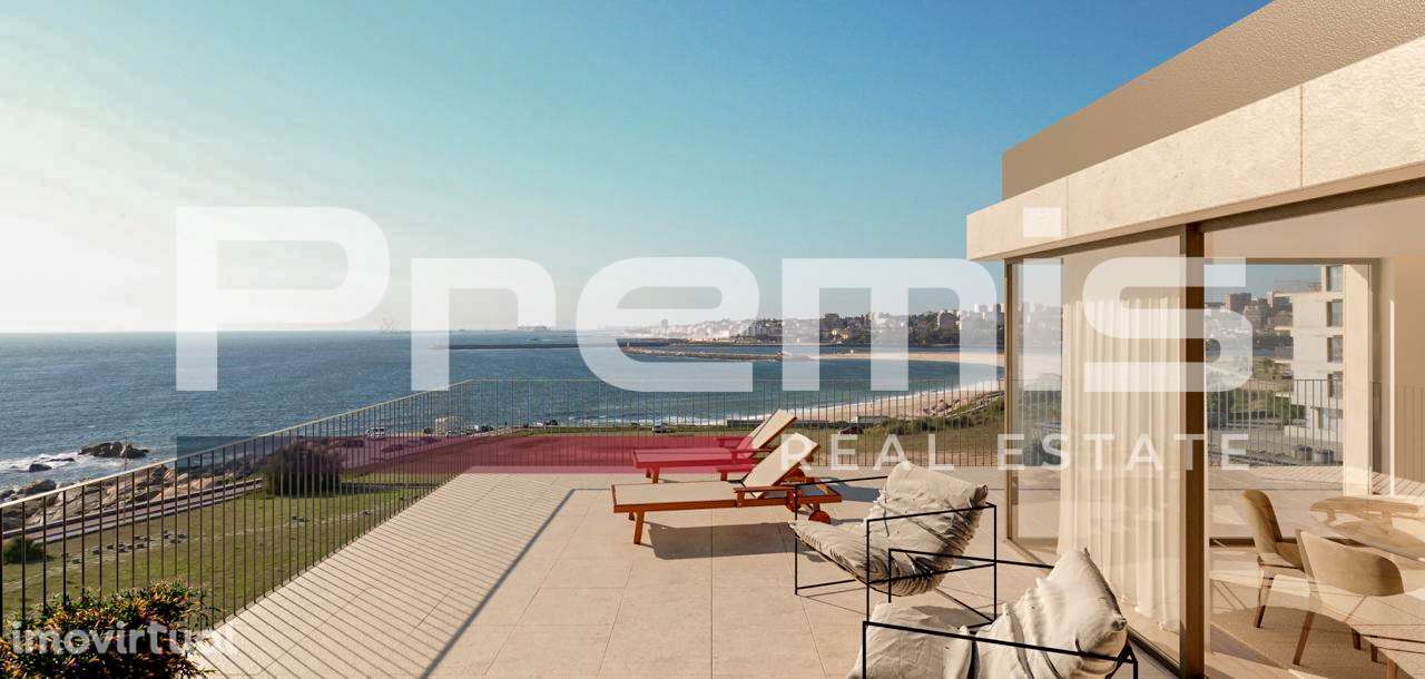 Penthouse T4 de Luxo na 1ª Linha de Mar – Vistas Panorâmicas Rio e Mar - Grande imagem: 2/56
