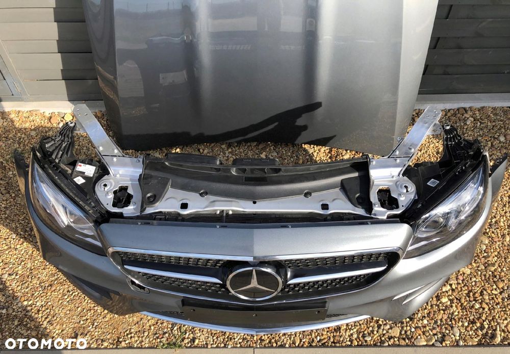 MERCEDES W238 PRZÓD MASKA BŁOTNIKI LAMPY CHŁODNICE - 3