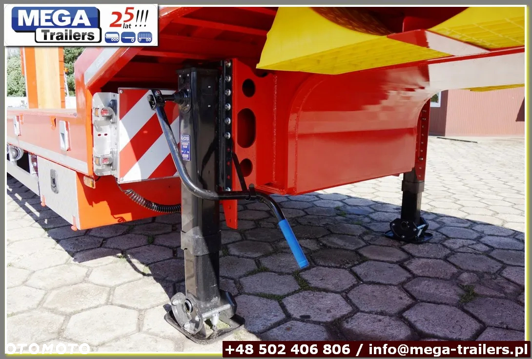 Mega Niskopodwozie 3 osie, 58 T DMC, dł. 910 cm, oś skrętna !!! - 41
