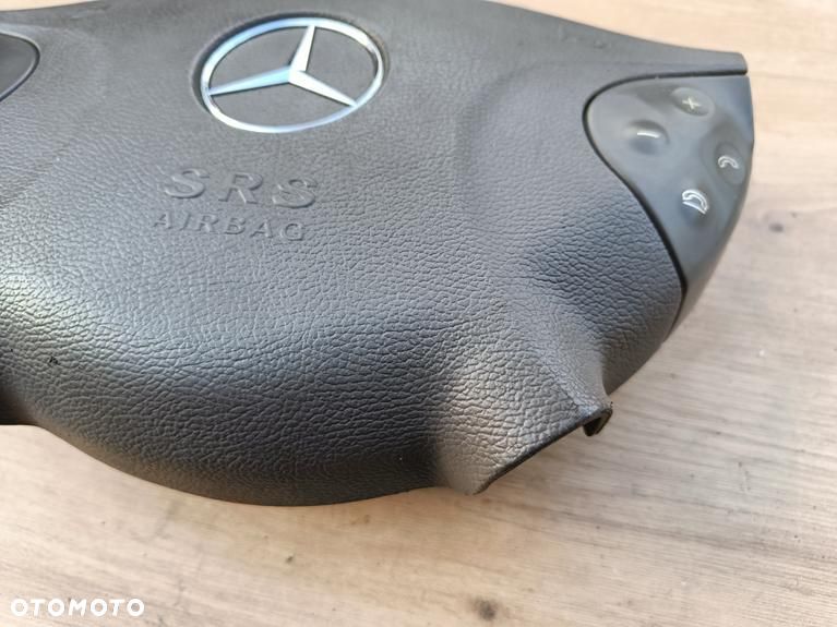 MERCEDES W211 AIRBAG KIEROWNICY PODUSZKA KIEROWCY SZARA - 3