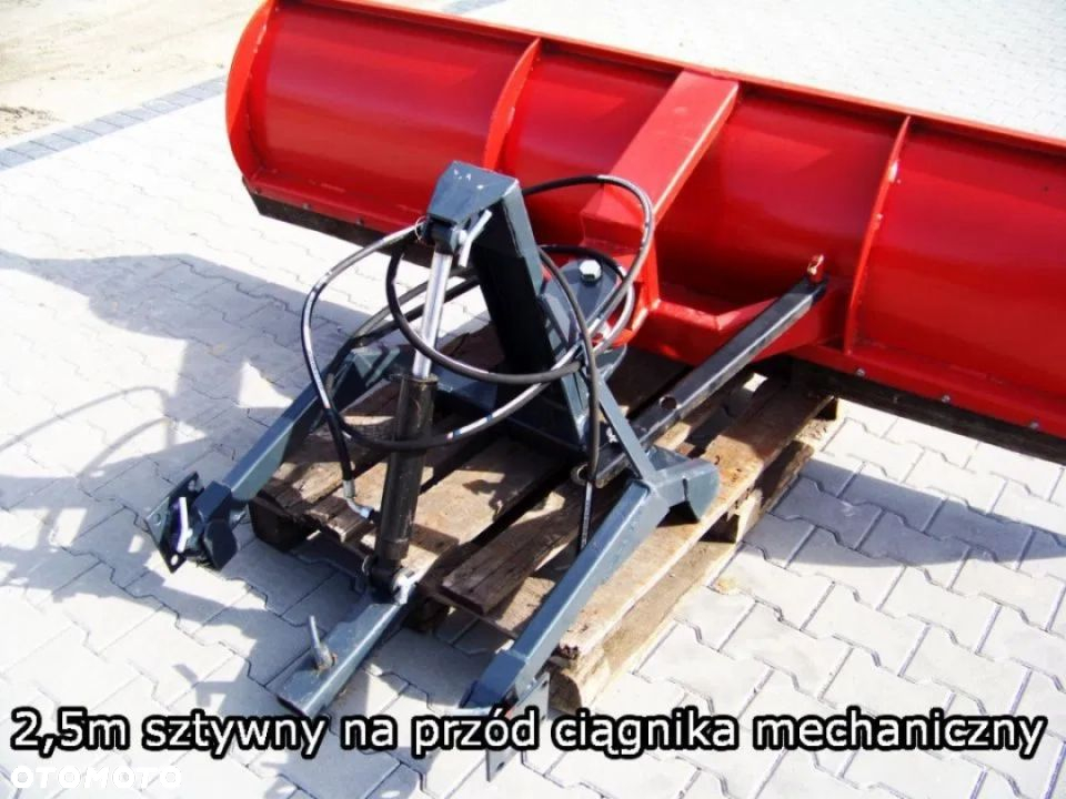 Pług do śniegu EURO 180cm śnieżny NA PRZÓD CIĄGNIKA 2,0m 2,5m 3,0m c330 c360 URS - 8