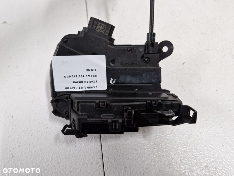 renault captur 1 i zamek drzwi prawy tył tylny 5 pin 825007607r - 2