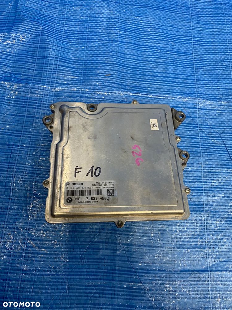KOMPUTER STEROWNIK SILNIKA ECU N55 535i BMW F01 F07 F10 F11 F25 X3  7629420 0261S07331  ORYGINAŁ - 2