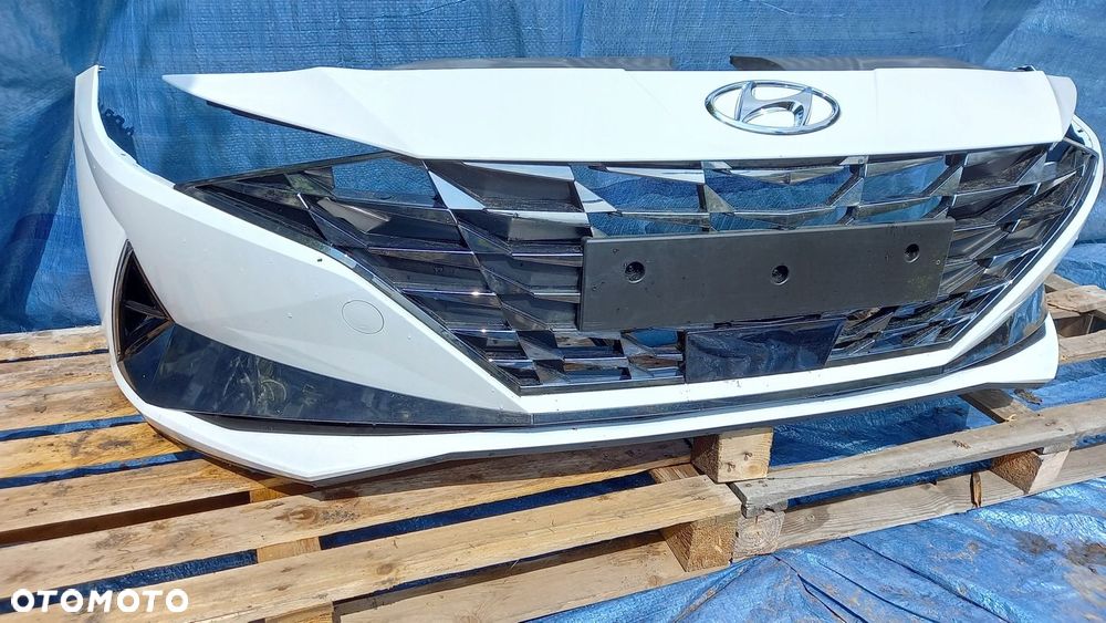 Zderzak Przedni Przód Kpl. HYUNDAI ELANTRA VII 7 LAKIER WAW - 1