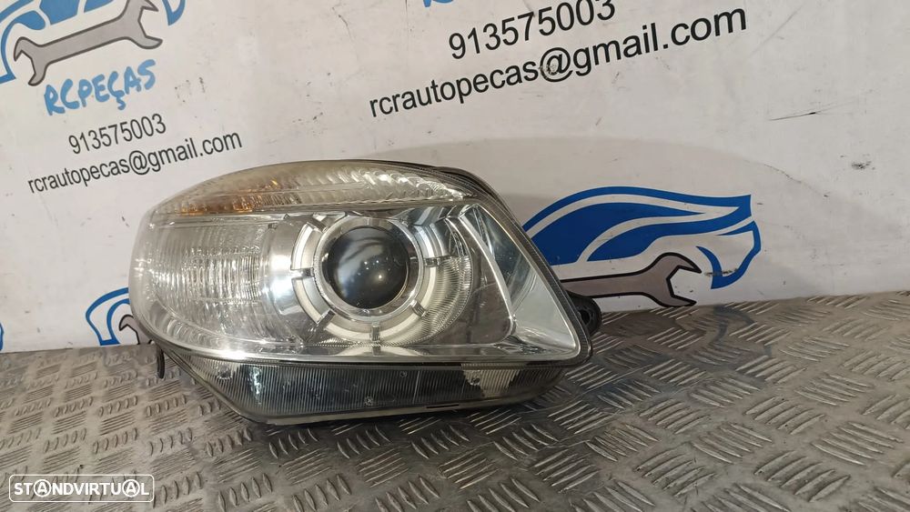 OTICA OTICAS BI-HALOGEN DIREITO SKODA FABIA II 2 MK2 545 24783200R 24783200 OPTICA OPTICAS FAROL FAROIS