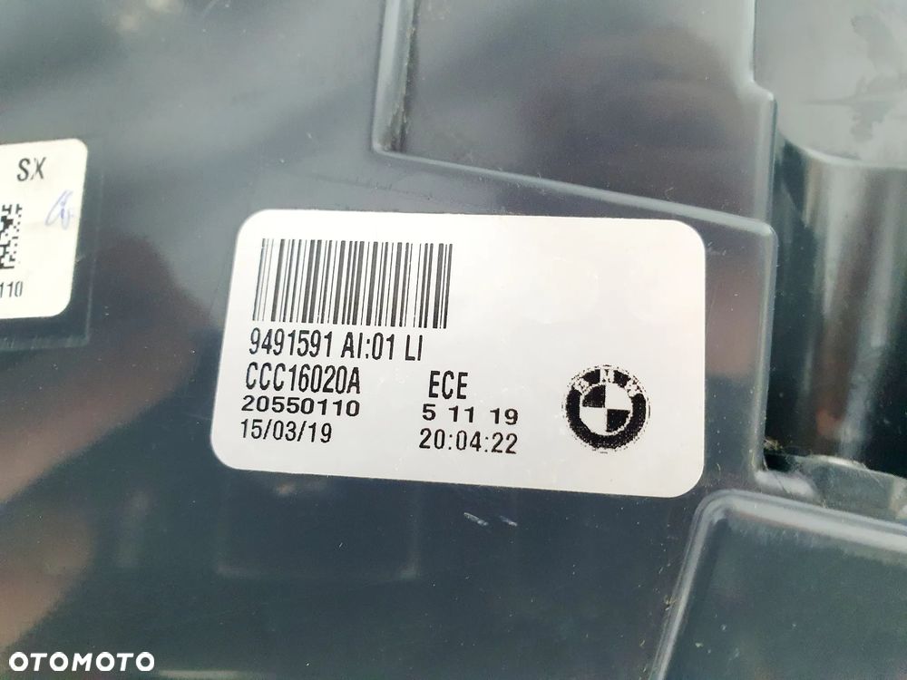 BMW 2 F22 F23 F87 LAMPA LEWA TYŁ LED (BLACK LINE) ORYGINAŁ EU! 9491591 - 7