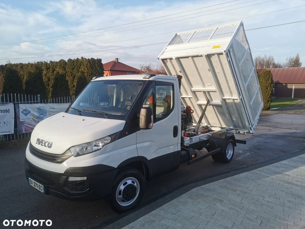 Iveco Daily 35C15 Kiper HDS dzwig 3.0-150KM wywrotka Hak - 7