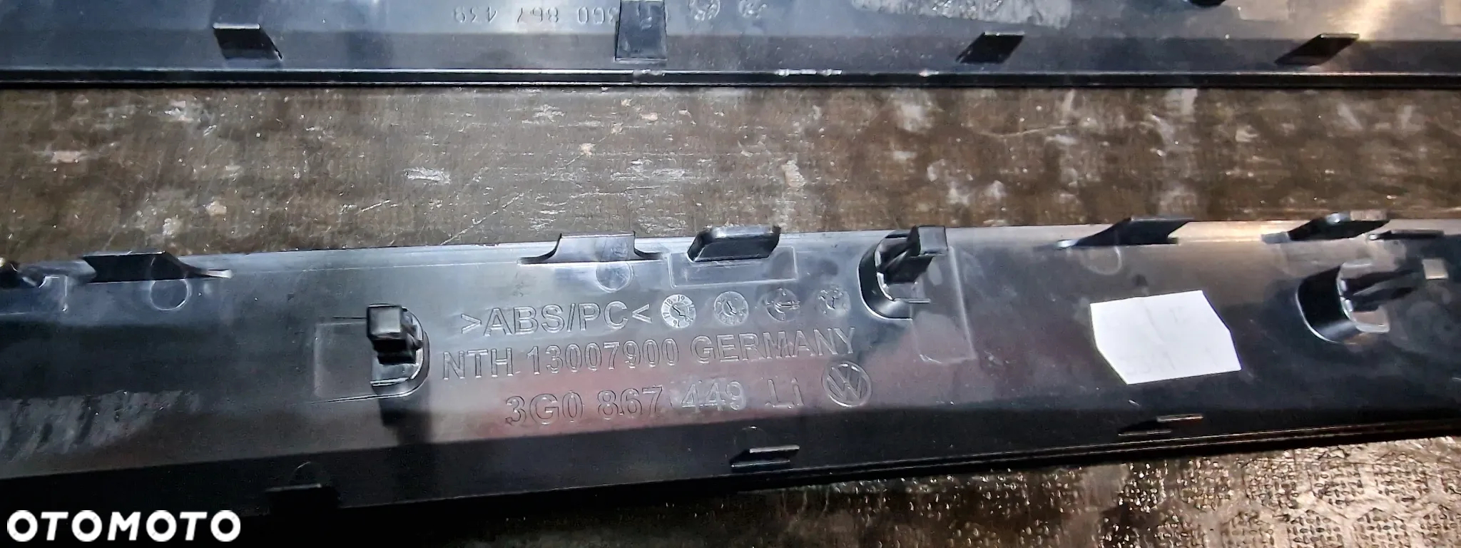 DEKORY LISTWY OZDOBNE DRZWI VW PASSAT B8 3G0867449 3G0867439 3G0867440 3G0867450 - 13