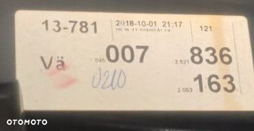 SCANIA BOCZEK DRZWI LEWY TAPICERKA 2649567 - 8