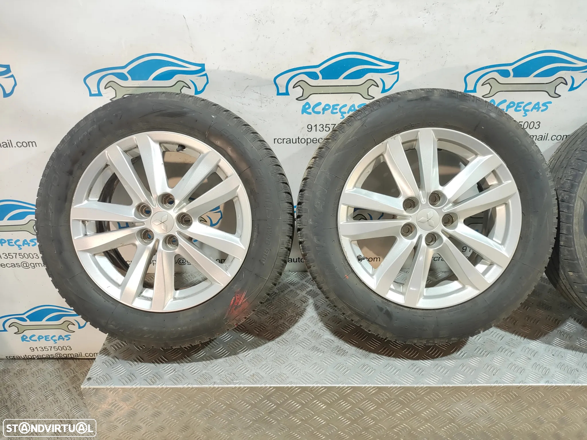 Conjunto Jantes 17 Originais Mitsubishi ASX 6,5J ET46 5x114,3 - 4