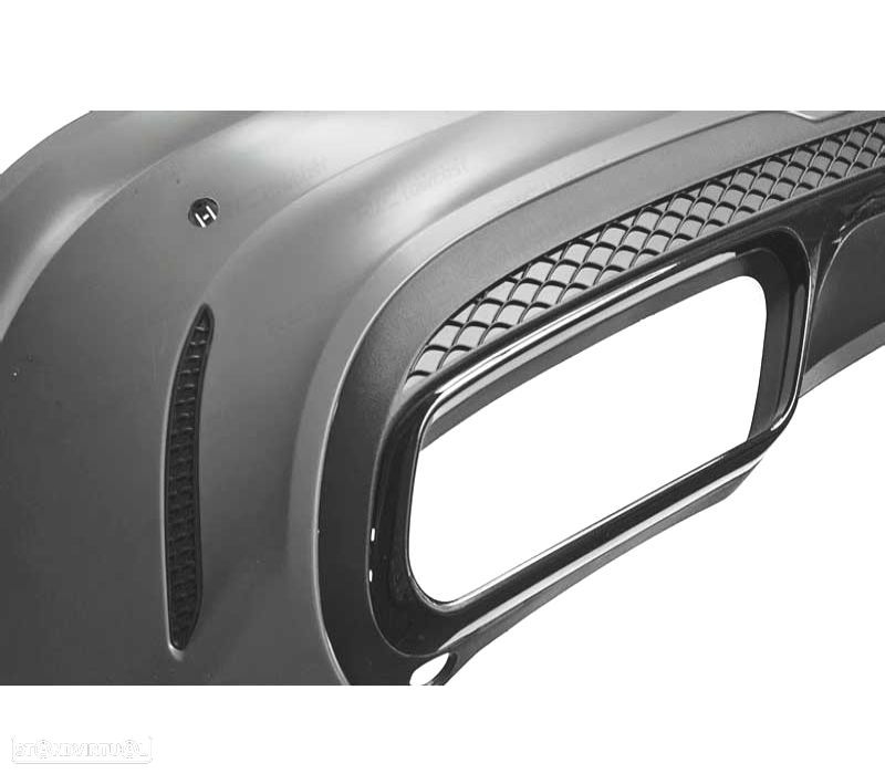 PARA-CHOQUES TRASEIRO MERCEDES CLASE E W212 13-16 LOOK AMG PDC ABS - 3