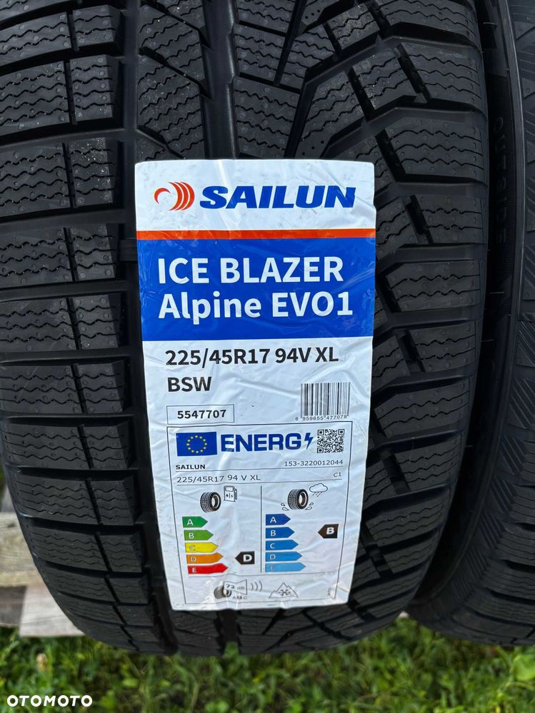 Okazja opony zimowe 225/45R17 94V SAILUN ICE BLAZER ALPINE EVO1 2025r. - 2