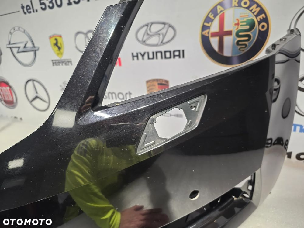 SKODA OCTAVIA 3 III LIFT 16- ZDERZAK PRZEDNI PRZÓD NA 4xPDC + SPRYSKI , KOLOR CZARNY METALIK , NR 5E0807221N , NR AUKCJI NZ1532 - 16