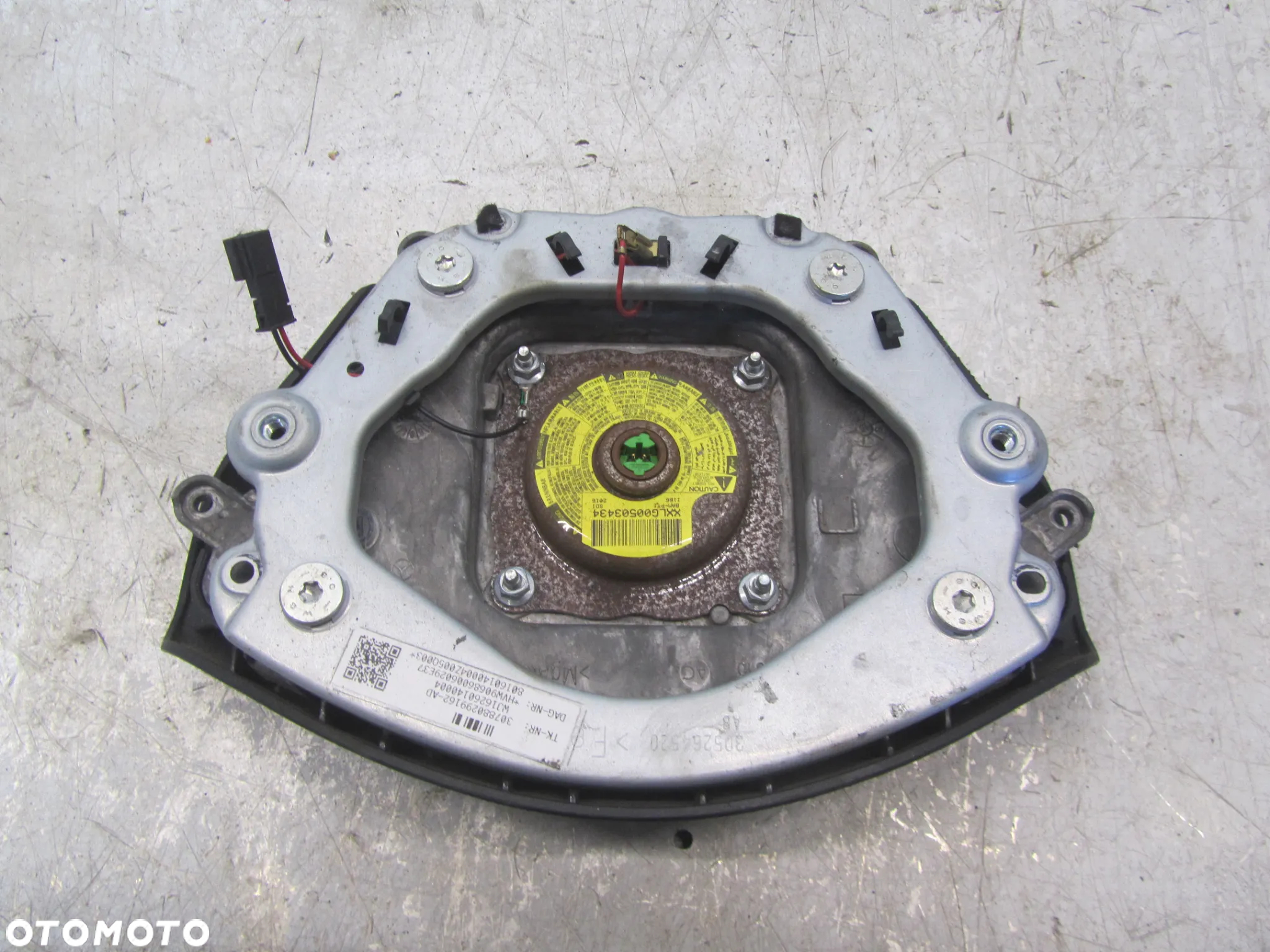 volkswagen crafter 06-16r poduszka powietrzna w kierownicę - 2