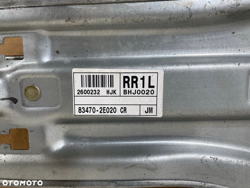 HYUNDAI TUCSON I KIA SPORTAGE CARENS PODNOŚNIK SZYBY LEWY PRAWY PRZÓD PRZEDNI TYŁ TYLNY 82480-2E050 83480-2E020 83470-2E020 82470-2E080 - 5