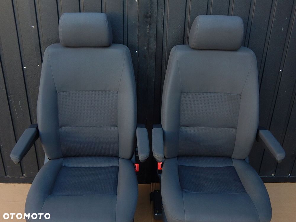 vw t5 t6 multivan fotel kierowcy pasażera prawy lewy przód komplet - 4