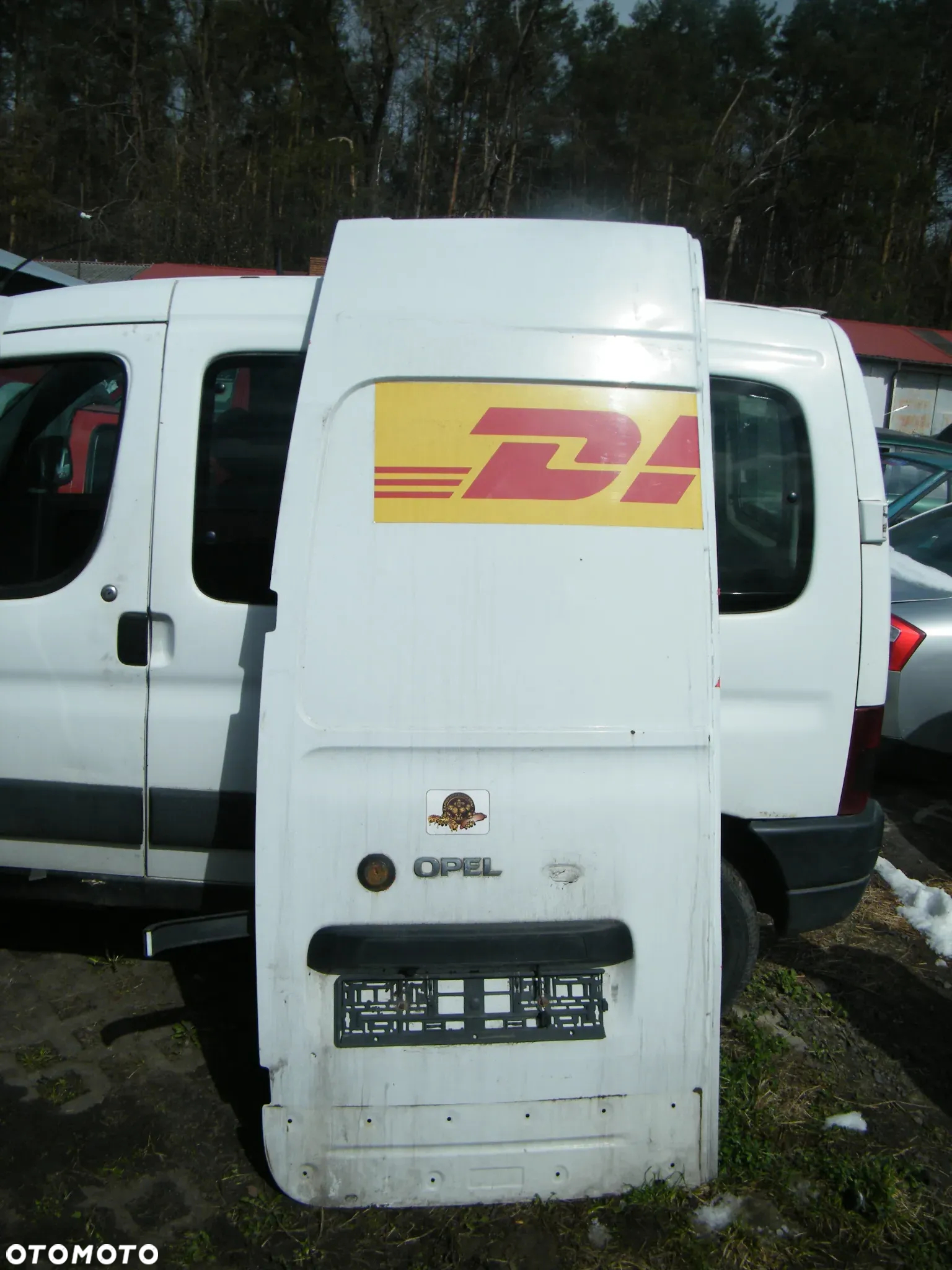 Drzwi tylne lewe prawe Movano B Master III - 4