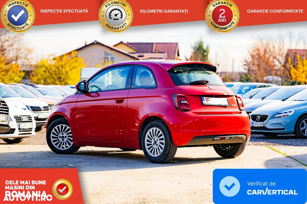 Fiat 500E 23,8kWh C Red - 3