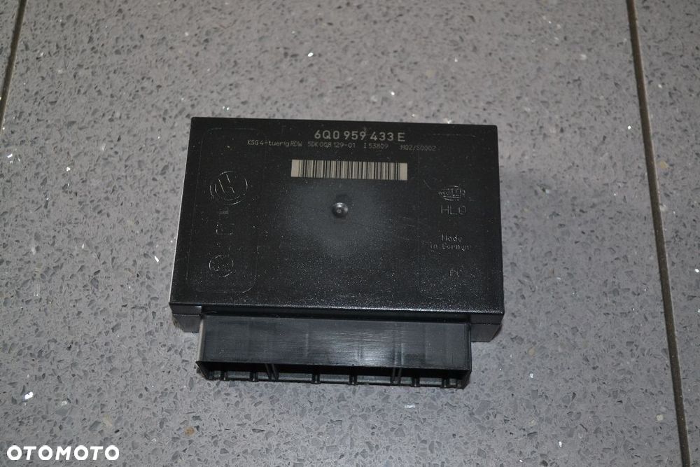VW SEAT SKODA MODUŁ KOMFORTU 6Q0959433E - 2