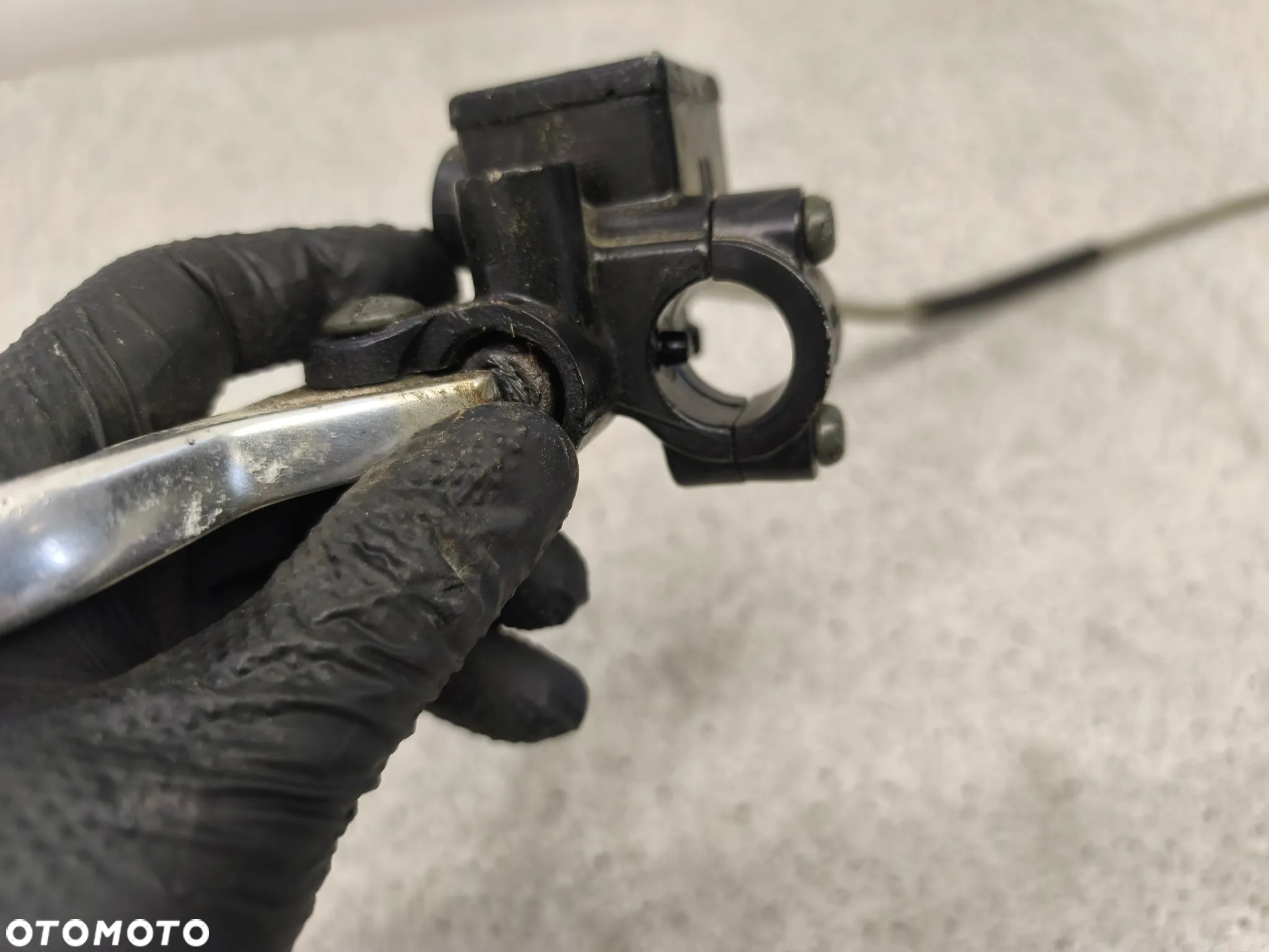 Pompa hamulcowa, zacisk hamulcowy tył, klamka lewa Piaggio NRG - 5