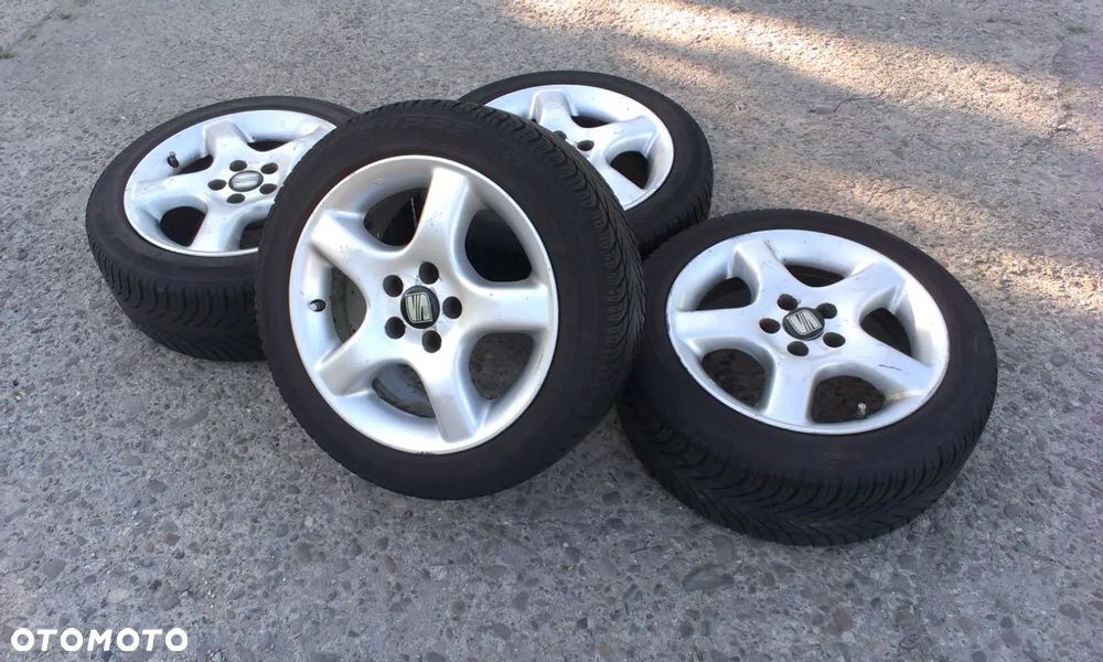 15” - Aluminiowe - 5x100 , r15 cali - KOŁA  Felgi ORYGINAŁ - SEAT  Ibiza , Leon , Cordoba , Toledo - Volkswagen VW  Polo Cross , Fox , New Beetle , Bora , Golf IV - SKODA Fabia , Roomster , Octavia I , Praktik , Rapid - AUDI  A2 A3 - 1