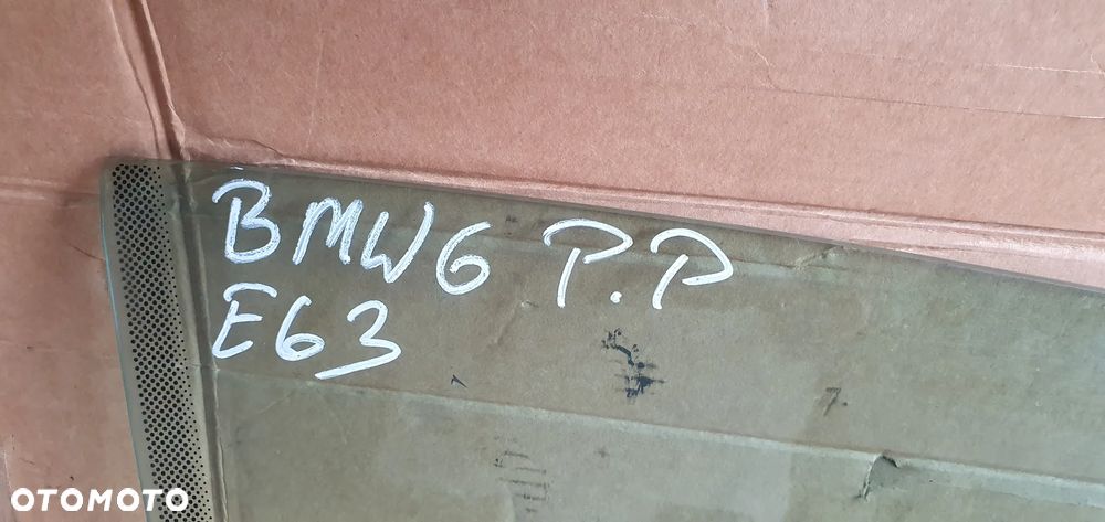 Szyba prawy przód przednia prawa BMW 6 E63 AS2 - 6