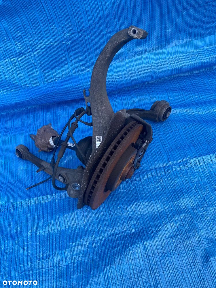 AUDI A6 C7 ZWROTNICA PIASTA WAHACZE KOMPLET PRAWY PRAWA  PRZÓD PRZEDNIA ORYGINAŁ 4G0407241D    4G0407242D - 1
