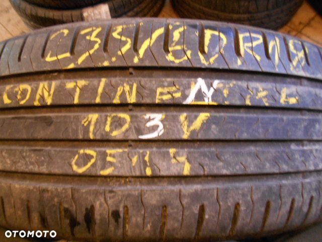OPONA 235/60R18 CONTINENTAL ECO CONTACT 5 5,7MM - 1