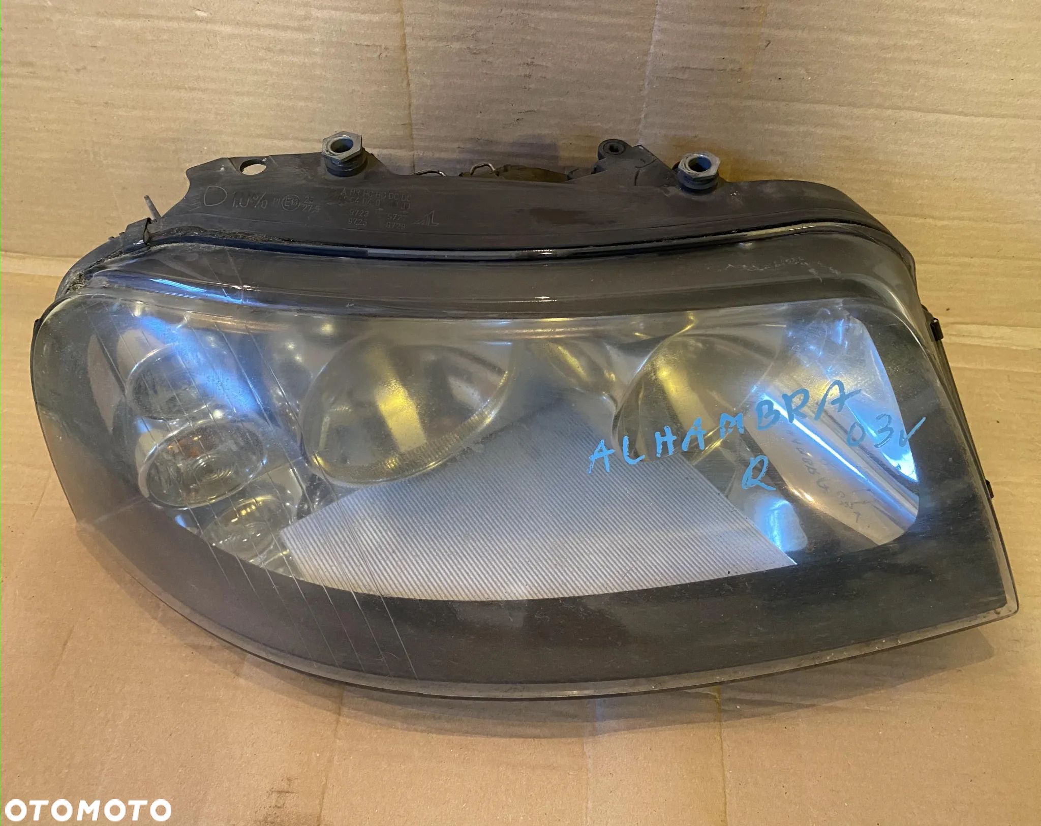 Lampa Seat Alhambra 03r prawa przód OE - 1