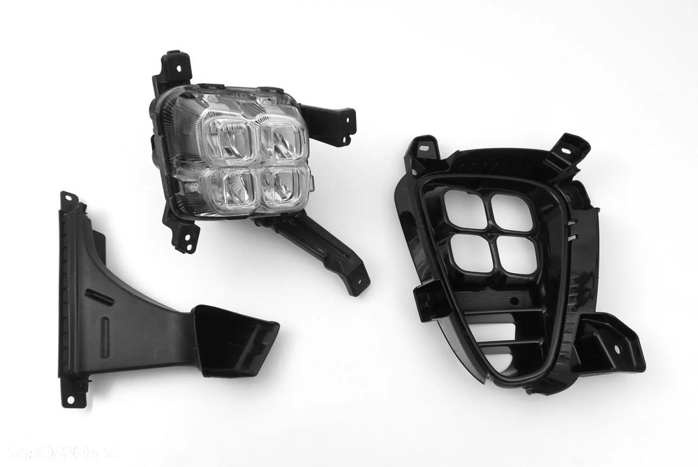 KIA SORENTO 3 III GT 2018 - 2020 Lampa LED DRL zderzak wlot kratka ORYGINAŁ - 1