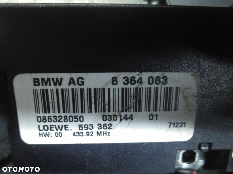 BMW E39 MODUŁ WZMACNIACZ ANTENY 8364083 - 2