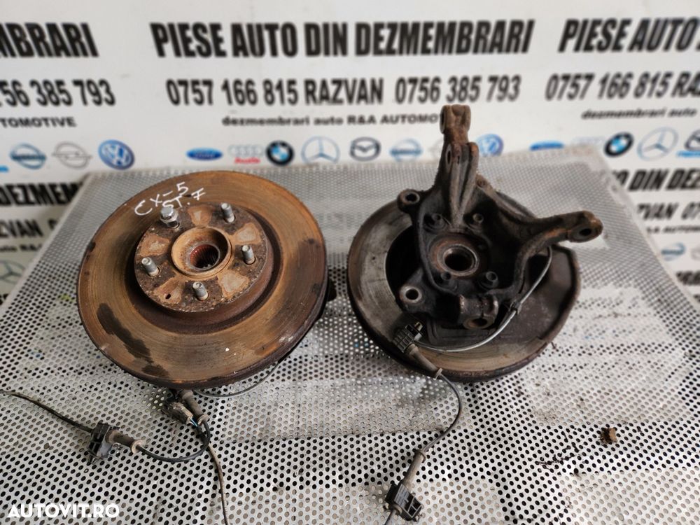 Fuzete Fuzeta Stanga Dreapta Fata Cu Rulment Mazda CX5 CX-5 4x4 2.2 Diesel Skyactive An 2013-2014-2015-2016-2017 Dezmembrez Mazda CX5 2.2 Diesel Skyactive 4x4 An 2013-2014-2015-2016-2017 - Dezmembrari Arad - 5