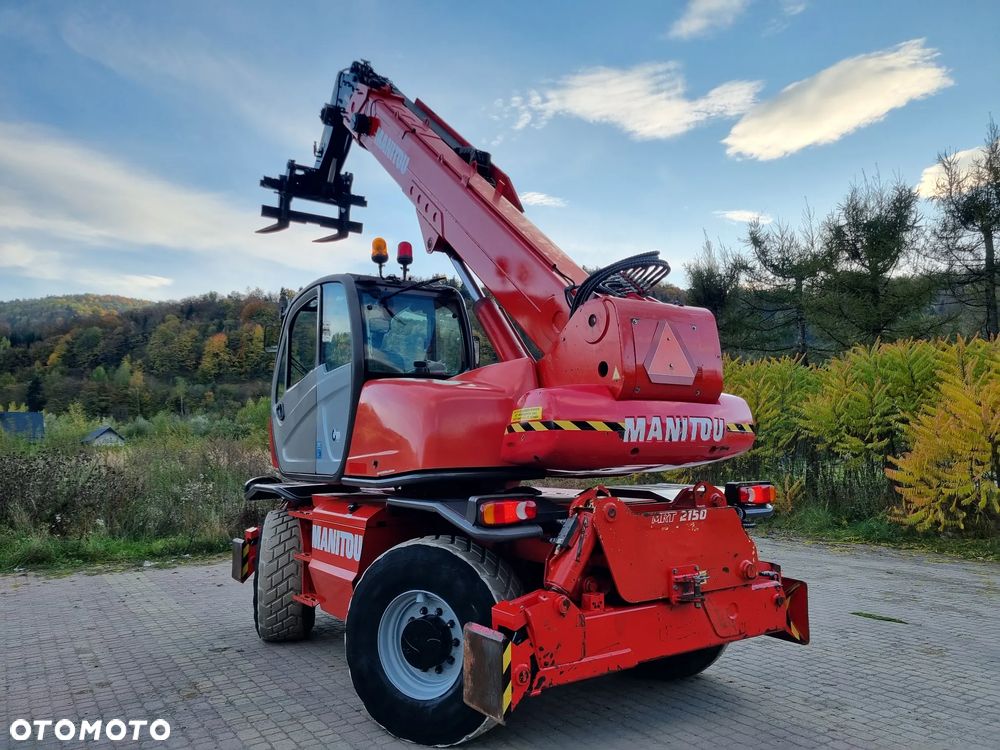 Manitou MRT2150 PRIVILEGE Ładowarka teleskopowa ROTO 21m udzwig 5ton jak Nowa z Norwegii 5900mtg  2013rok  Obrót pełny Zero luzów wycieków zadbana z Fermy Norweskiej - 2