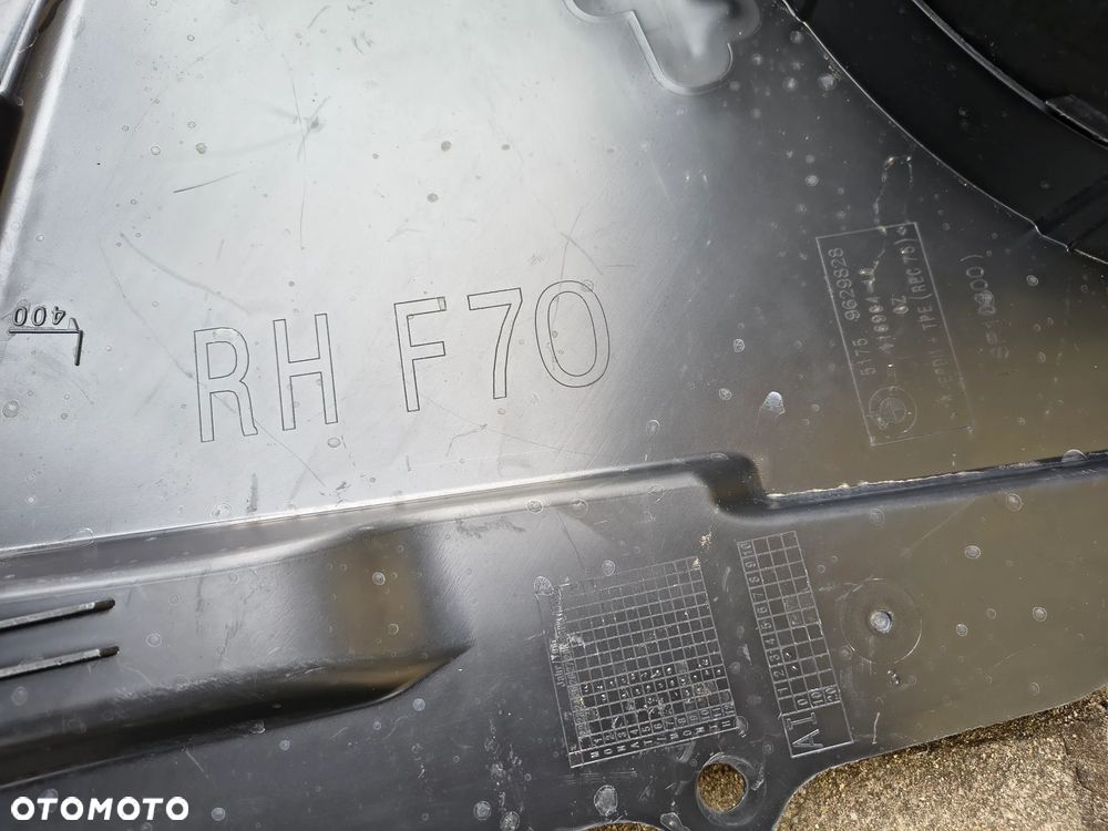 nadkole osŁona przednie przÓd prawe bmw 1 F70 - 2