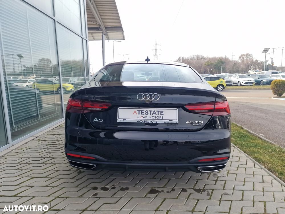 Audi A5 ack 40 TDI quattro S tronic S line - 7