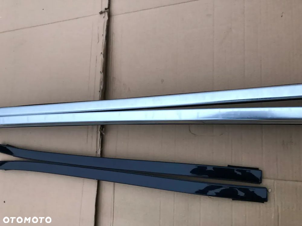 LISTWA SZYBY LEWA PRAWA RELINGI BMW F11 416 CARBONSCHWARZ - 3