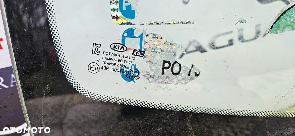 Kia Picanto 2 II 2011-2017 Szyba czołowa Szyba przednia Oryginalna Lusterko - 3